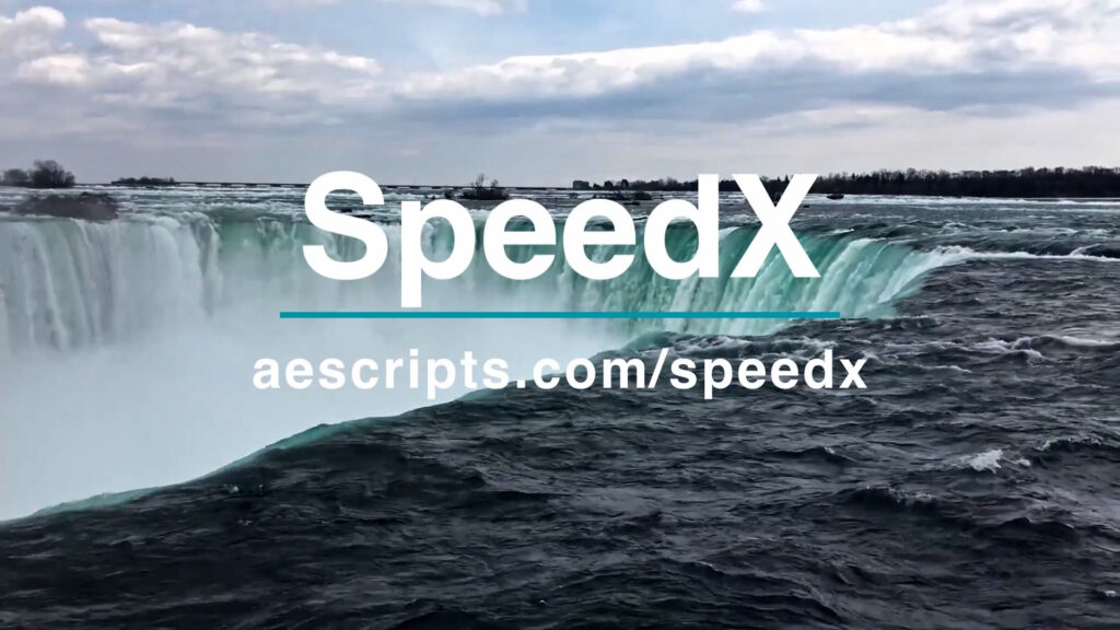 Aescripts Speedx – Time Remapping for Premiere Pro and  after effects  free